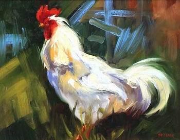 unknow artist Cock 097 Germany oil painting art